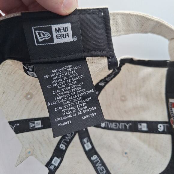 Los Angeles Angels New Era 9Twenty Hemp Weave Collection Adjustable Strapback - Picture 7 of 7